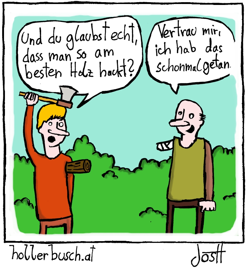 Holzhacken