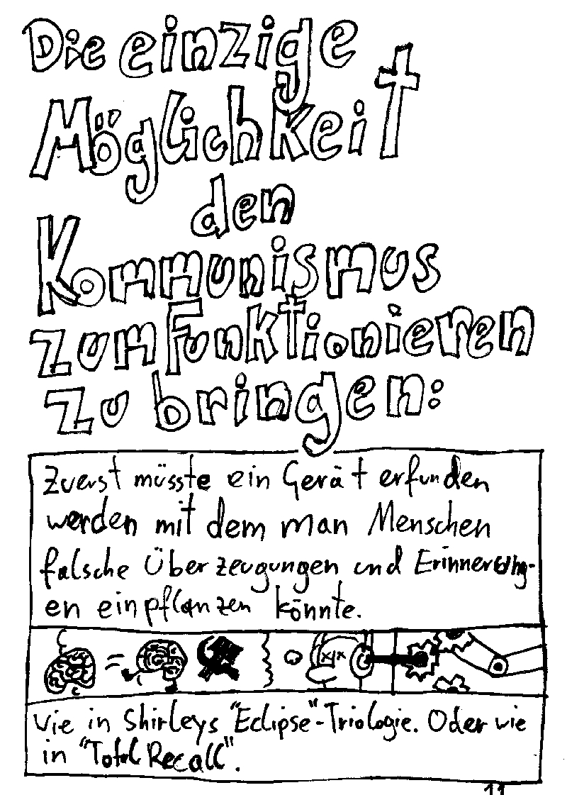 Meine Gedanken zum Kommunismus